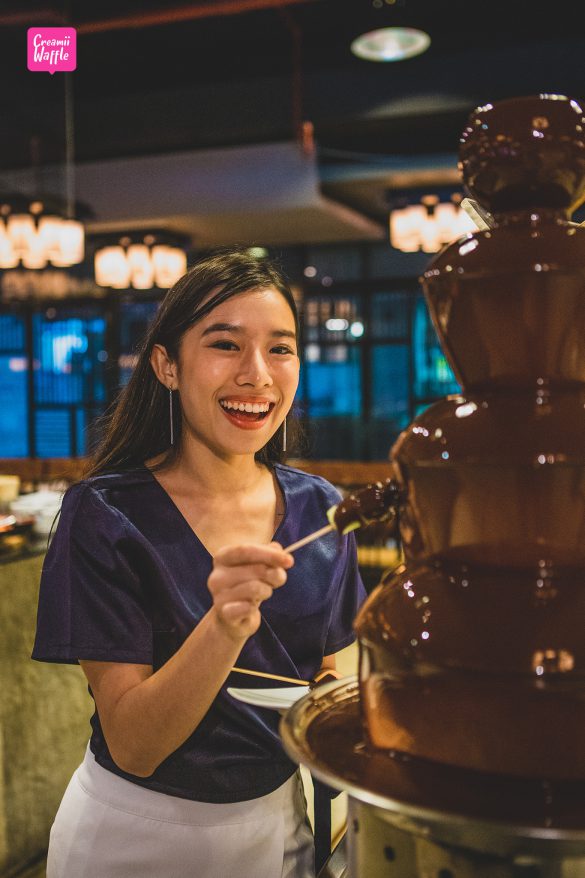 Chocolate Fondue น่าอร่อยมาก