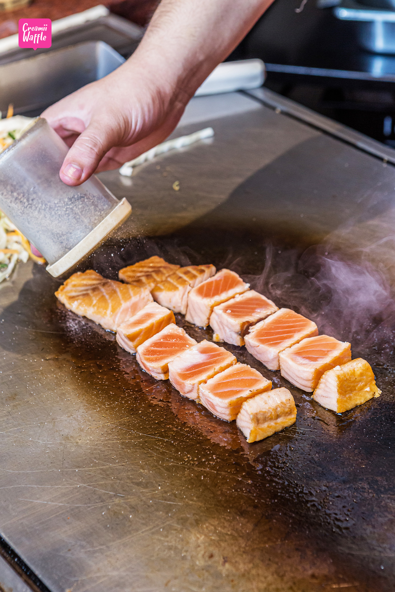 A Japanese teppanyaki steakhouse