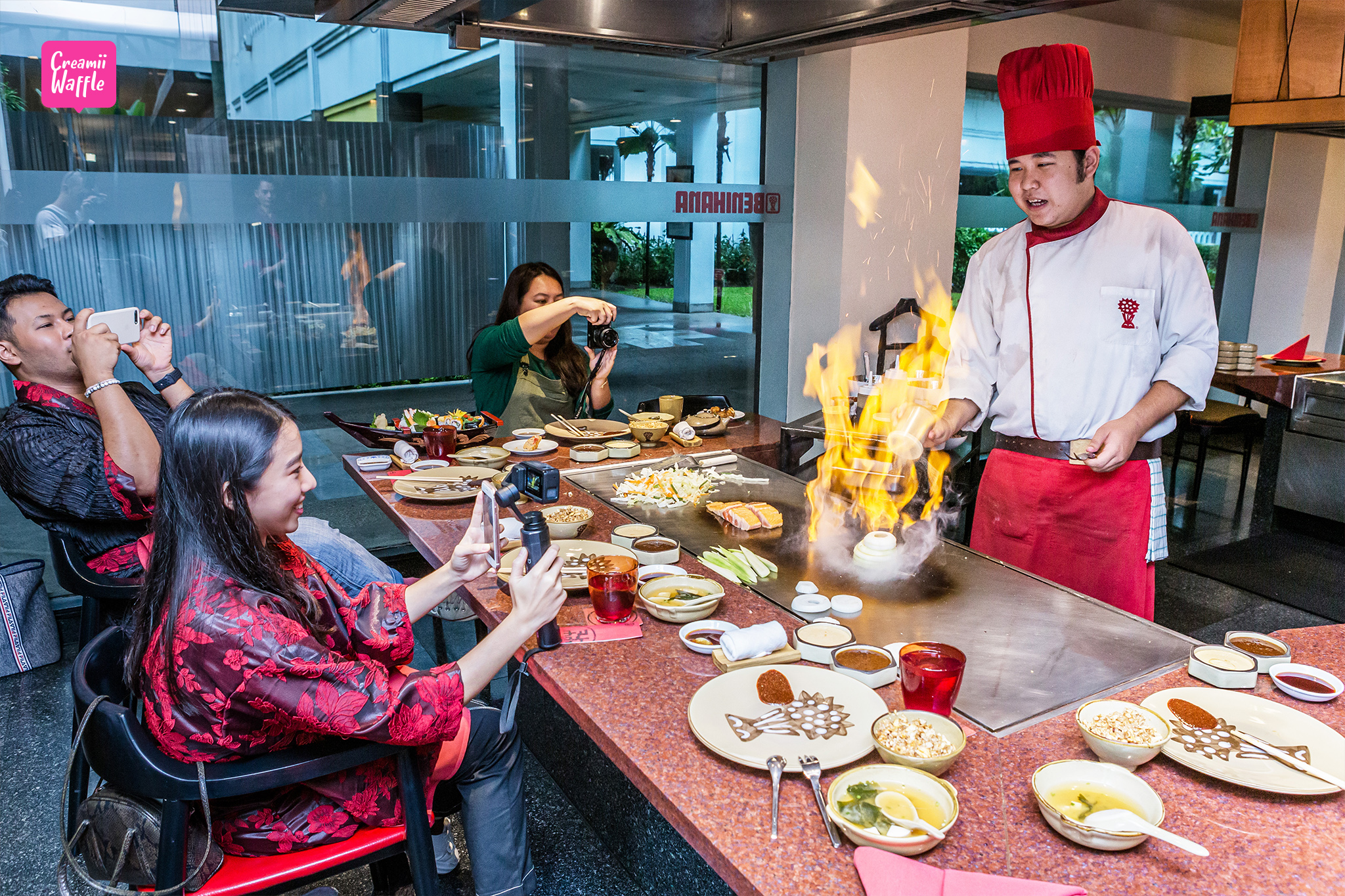 Benihana Japanese teppanyaki เทปันยากิส