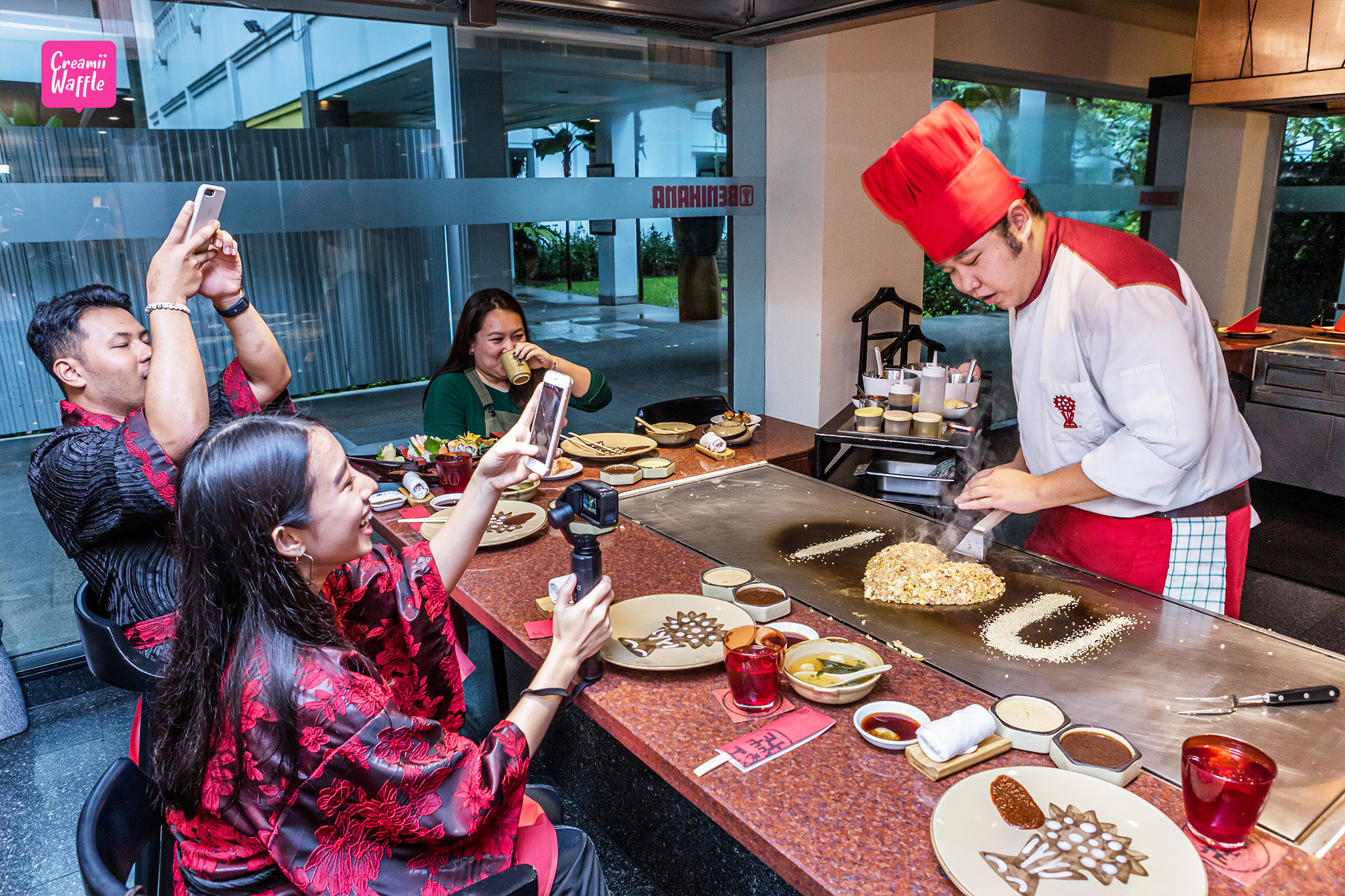 benihana anantara riverside ขำขัน