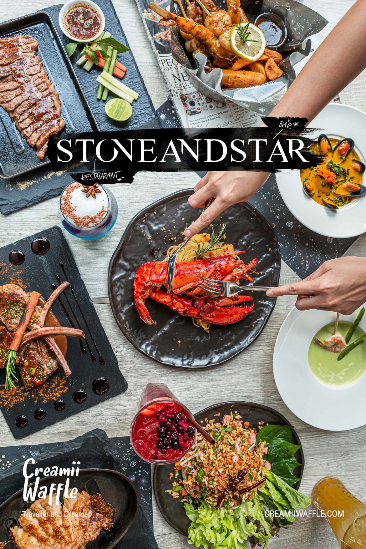 stone and star hungry hub