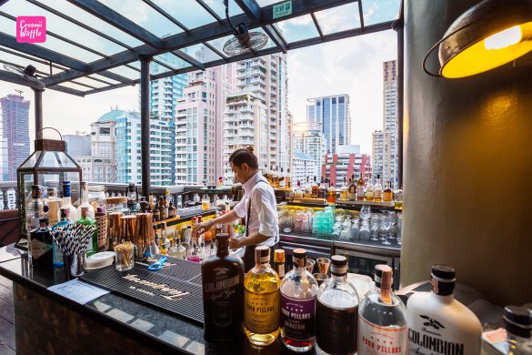 The Speakeasy Rooftop Bar - Hotel Muse Bangkok Thailand