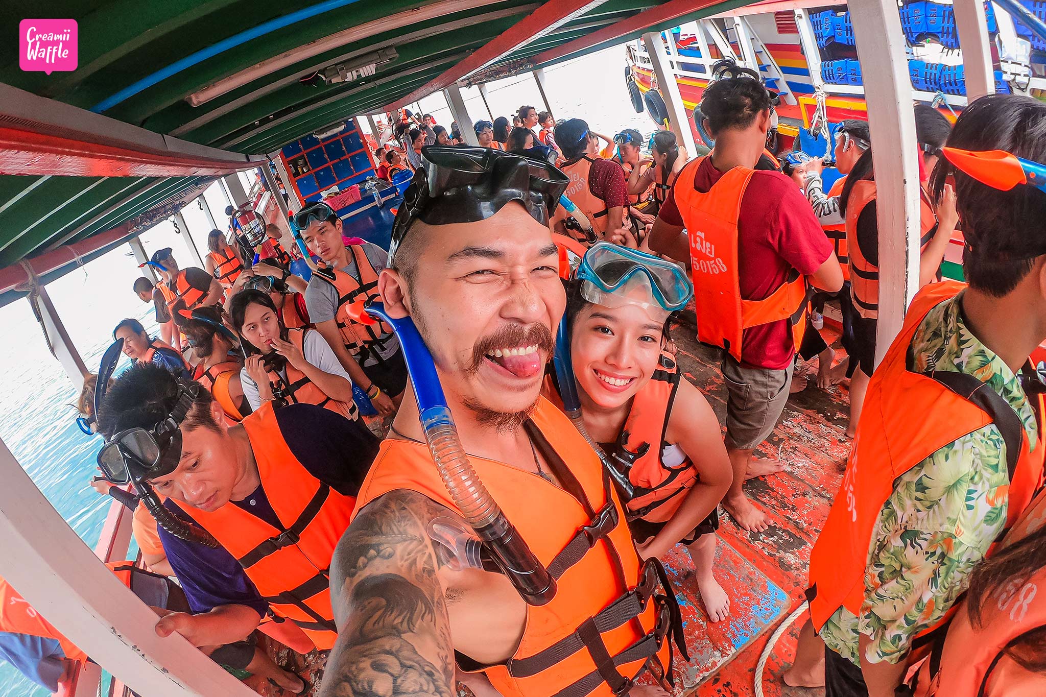 จุดเช็คอินห้ามพลาด เกาะล้าน กิจกรรมดำน้ำสน็อกเกิ้ล (Snorkelling)