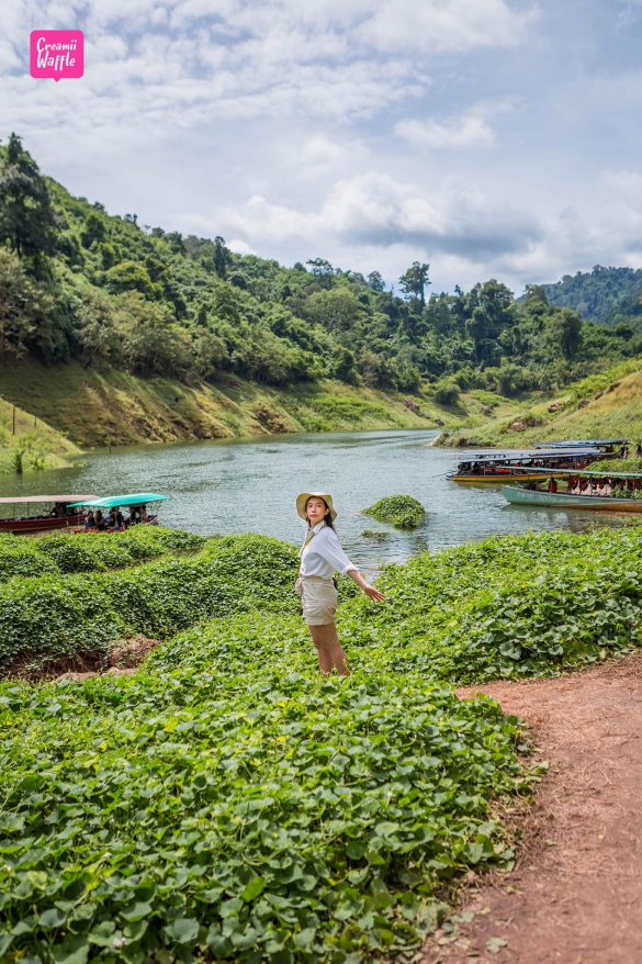 รีวิว เขื่อนขุนด่านปราการชล ล่องเรือเที่ยว เขาช่องลม