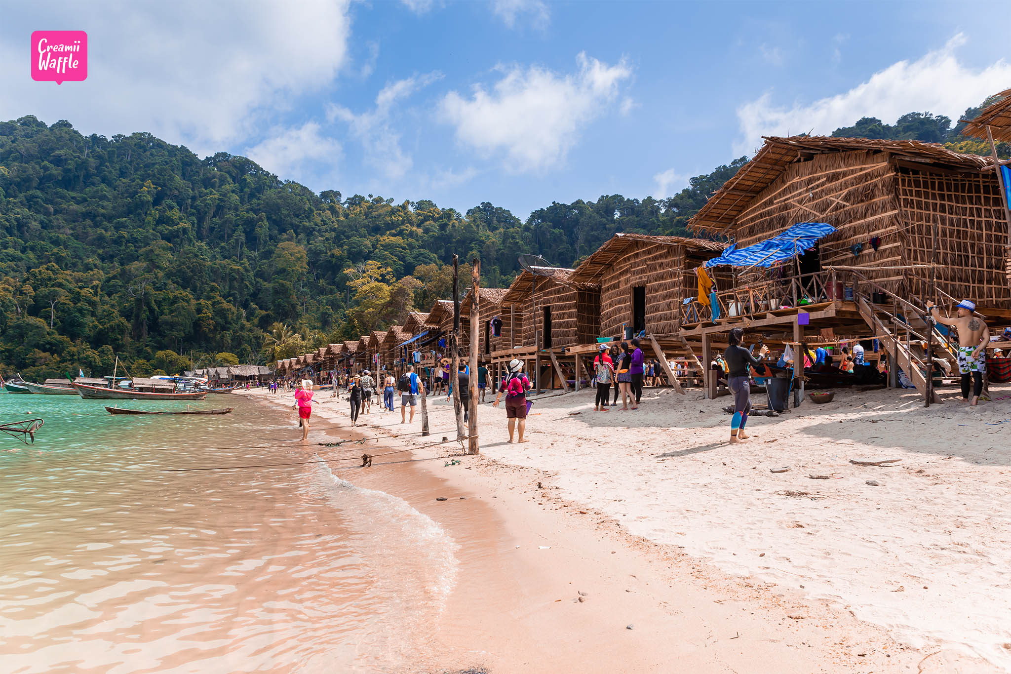 หมู่บ้านมอร์แกน (Moken) อันดามัน Andaman Sea