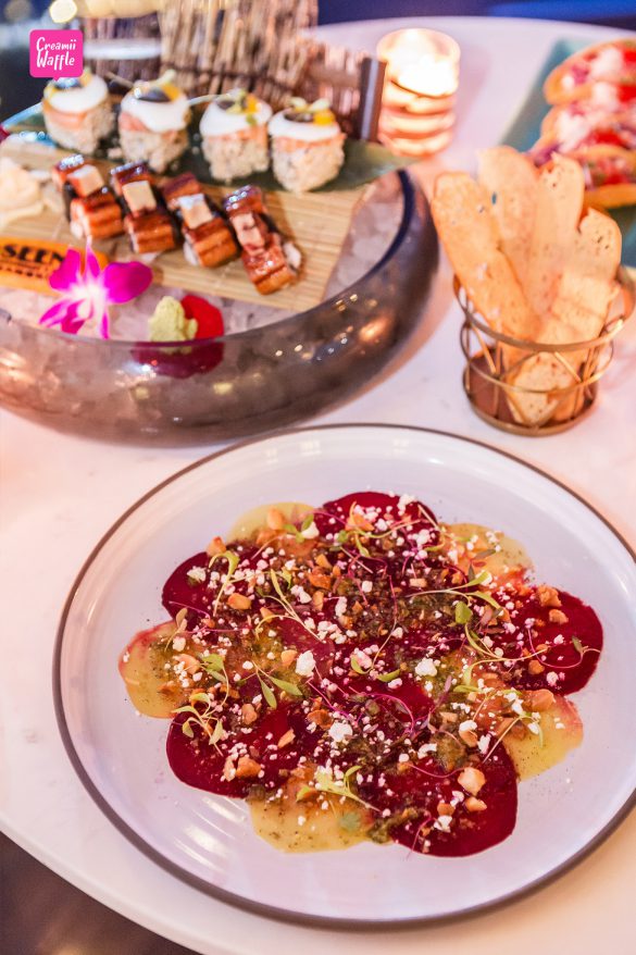 ORGANIC BEETROOT CARPACCIO