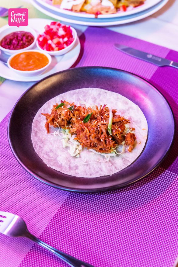 korean pork taco