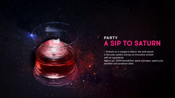 Party A Sip to Saturn